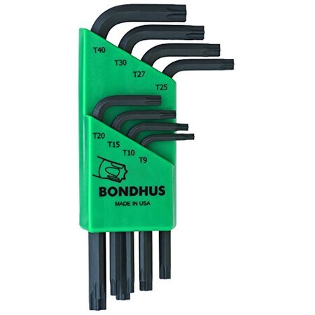 Bondhus 8 Piece Torx? L-Shape Torx? Key Set, 31734 31734